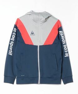 「le coq sportif」 ワンポイントジップアップパーカー M ネイビー メンズ