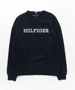 「TOMMY HILFIGER」 スウェットカットソー MEDIUM ネイビー メンズ