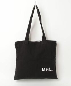 「MHL.」 ワンポイント2WAYバッグ - ブラック レディース