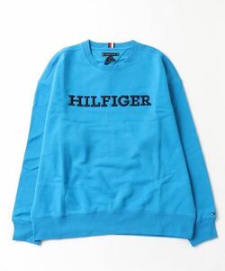 「TOMMY HILFIGER」 スウェットカットソー X-LARGE ブルー メンズ