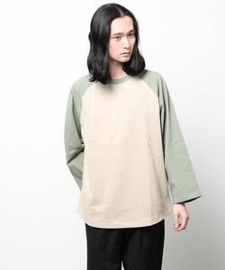 「B:MING by BEAMS」 長袖Tシャツ LARGE グリーン系その他 メンズ_画像1