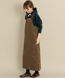 「URBAN RESEARCH Sonny Label」 「UNIVERSAL OVERALL」サロペットスカート ONE ブラウン レディース