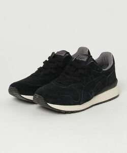 「Onitsuka Tiger」 ローカットスニーカー 22.5 ブラック×ブラック レディース