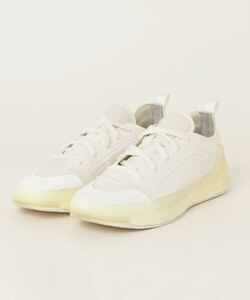 「adidas by Stella McCartney」 ローカットスニーカー 25.5cm ホワイト レディース