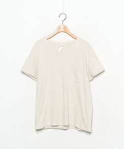 「YAECA」 半袖Tシャツ S ベージュ メンズ