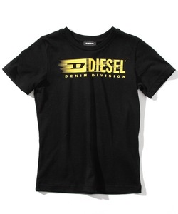 「DIESEL KIDS」 「KIDS」半袖Tシャツ 14Y ブラック キッズ