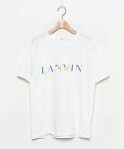 「LANVIN en Bleu」 半袖Tシャツ 48 ホワイト メンズ