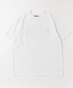 「THE NORTH FACE PURPLE LABEL」 半袖Tシャツ S ホワイト メンズ