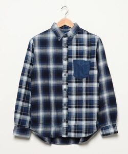 「The DUFFER of ST.GEORGE」 長袖シャツ SMALL ホワイト メンズ