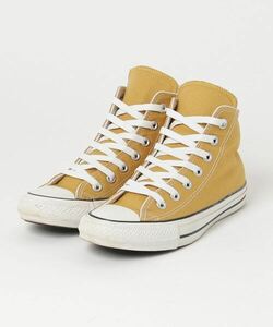 「CONVERSE」 ハイカットスニーカー 23.5cm ベージュ レディース