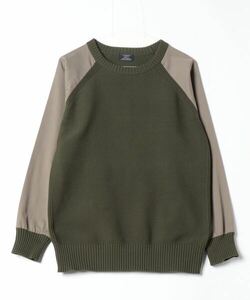 「common meets uncommon」 長袖ニット M グリーン メンズ