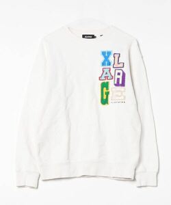 「XLARGE」 スウェットカットソー MEDIUM ホワイト メンズ