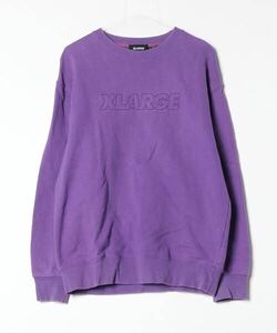 「XLARGE」 スウェットカットソー LARGE パープル メンズ