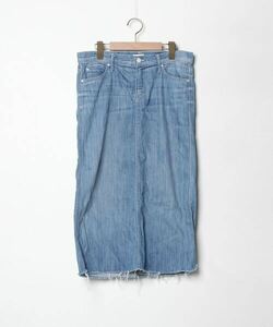 「MOTHER DENIM」 デニムロングスカート 26 ブルー レディース