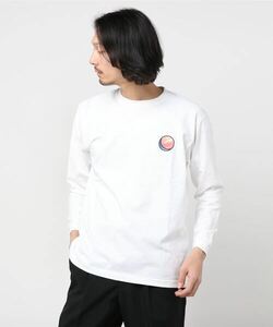 「BEAMS T」 長袖Tシャツ SMALL ホワイト メンズ