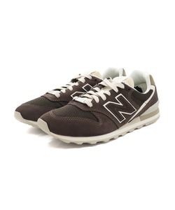 「New Balance」 ローカットスニーカー 23.5cm ブラウン レディース