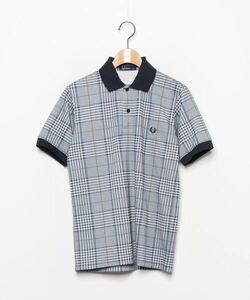 「FRED PERRY」 半袖ポロシャツ X-SMALL ブルー メンズ