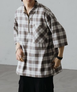 「epnok」 半袖シャツ SMALL グレー メンズ