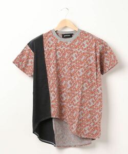 「gomme」 半袖Tシャツ MEDIUM オレンジ レディース
