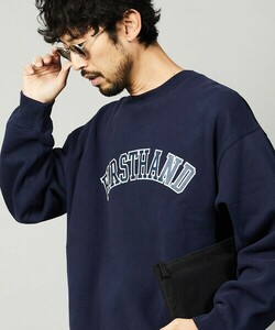 「Firsthand」 スウェットカットソー L ネイビー メンズ