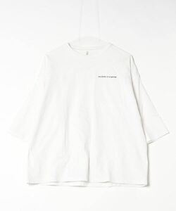 「The DUFFER of ST.GEORGE」 7分袖Tシャツ MEDIUM ホワイト メンズ