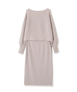 「PROPORTION BODY DRESSING」 セットアップ MEDIUM ベージュ レディース