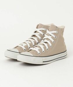 「CONVERSE」 ハイカットスニーカー 23.5cm ベージュ レディース