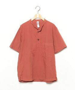 「MHL.」 半袖シャツ MEDIUM ブラウン メンズ