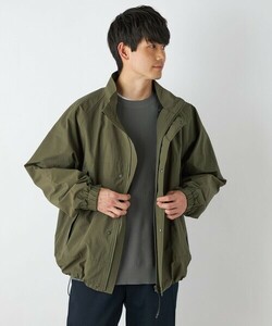 「HINSON」 ジップアップブルゾン LARGE オリーブ メンズ