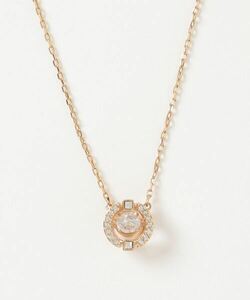 「SWAROVSKI」 ネックレス FREE ピンクゴールド レディース