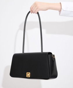 「CHARLES & KEITH」 2WAYバッグ M ブラック レディース