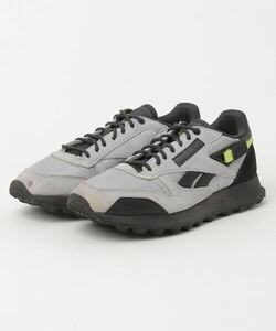 「Reebok」 ローカットスニーカー 24.0cm グレー メンズ