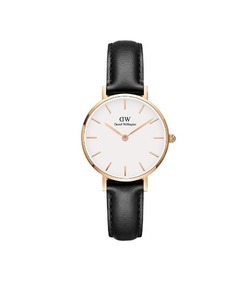 「Daniel Wellington」 アナログ腕時計 - ホワイト×ゴールド レディース