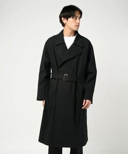 「BEAMS」 トレンチコート SMALL ブラック メンズ