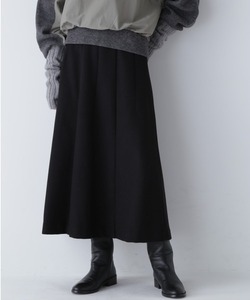 「human woman」 ロングスカート SMALL ブラック レディース