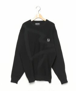 「The DUFFER of ST.GEORGE」 長袖ニット MEDIUM ブラック メンズ