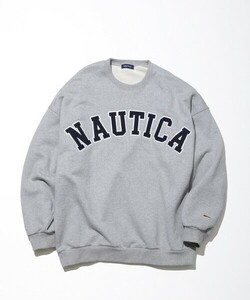 「NAUTICA」 スウェットカットソー X-LARGE グレー メンズ