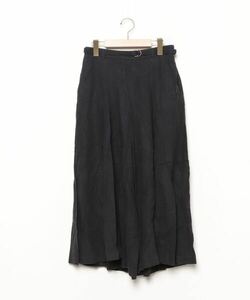 「niko and...」 クロップドパンツ MEDIUM ブラック レディース