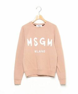 「MSGM」 スウェットカットソー X-SMALL ベージュ レディース