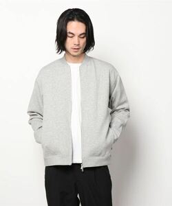 「BEAUTY&YOUTH UNITED ARROWS」 ジップアップブルゾン S グレー メンズ