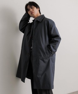 「SENSE OF PLACE by URBAN RESEARCH」 ステンカラーコート MEDIUM ブラック メンズ