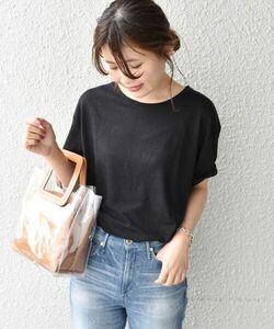 「Khaju」 半袖Tシャツ ONE SIZE ブラック レディース