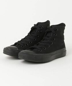 「CONVERSE」 ハイカットスニーカー 22.5cm ブラック レディース