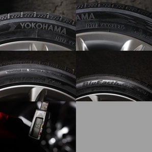 ★バリ山 235/45R18 トヨタ純正アルミ 国産YOKOHAMA 2021年製 ラジアル カムリ、マークX、レクサスISの画像8