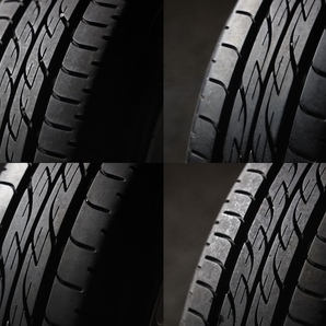 ★バリ山 155/65R14 ダイハツ純正アルミ BRIDGESTONE 2022年製 4本SET ハイゼットウェイクエッセソニカタントムーヴMRワゴンRスペーシア の画像6