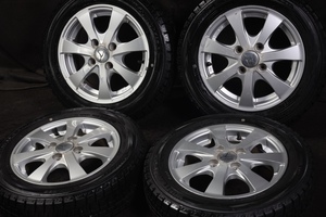 ★バリ山 155/65R13 国産DUNLOP 2020年製 4本セット オプティネイキッドライフミラムーヴモコルークスAZワゴンREKワゴンMRワゴンアルト