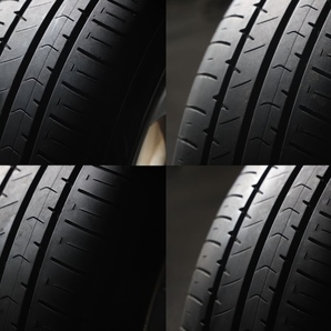 ★バリ山 195/65R15 日産純正アルミ BRIDGESTONE エコピア 2019年製 セレナシルビアシルフィステージアセフィーロティーノプリメーラ等の画像7