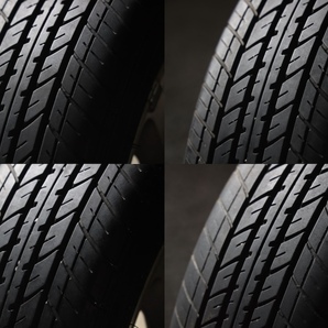 ★バリ山 155/65R13 ダイハツ純正アルミ 国産YOKOHAMA 2021年製 MAXエッセオプティネイキッドミラジーノムーヴハイゼットアトレー等の画像6