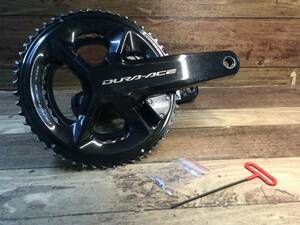 HO433 フォーアイ 4iiii SHIMANO DURA-ACE FC-R9200 175mm 52/36T パワーメーター 両足計測 ※パワメ割れ,フィキシングボルト欠品