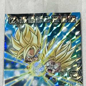 ドラゴンボール 超戦士シール ウエハース超 第9弾 天下一の伝説 超9-28 GR ゴッドレア 孫悟飯&孫悟空 未開封 限定 即決の画像1